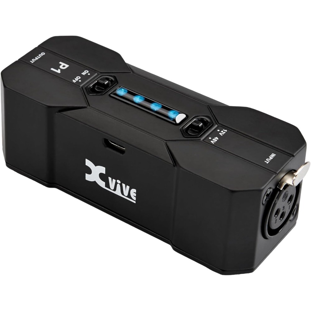 XVIVE P1 Portable Phantom Power Supply - ALIMENTATORE PHANTOM PORTATILE