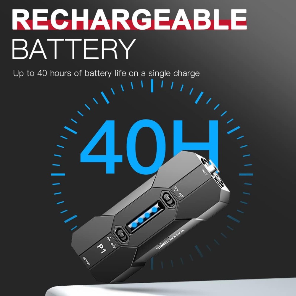 XVIVE P1 Portable Phantom Power Supply - ALIMENTATORE PHANTOM PORTATILE