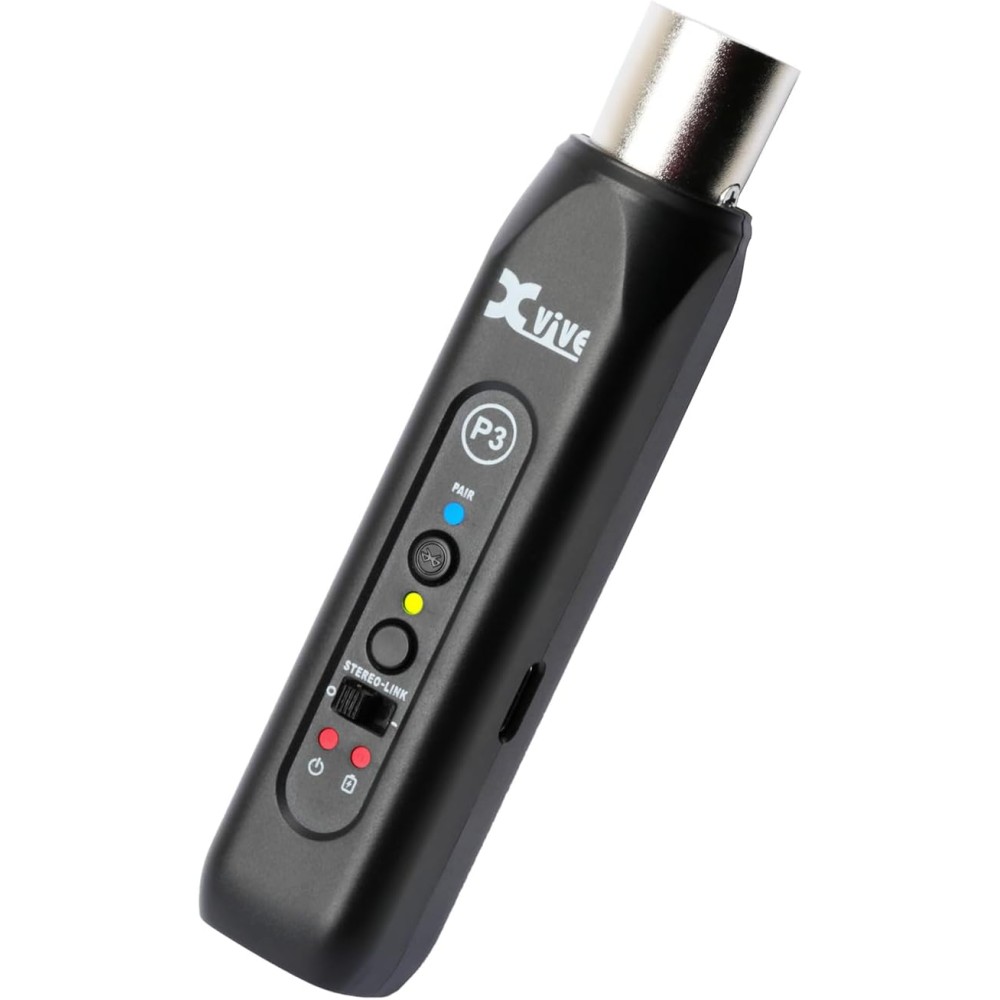 XVIVE P3 Adapter BLUETOOTH XLR - ADATTATORE PER COLLEGAMENTO BLUETOOTH CON XLR