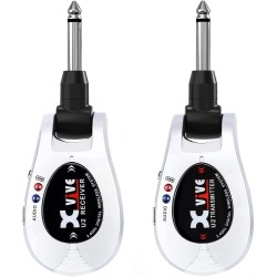 XVIVE U2 Silver - TRASMETTITORE E RICEVITORE WIRELESS PER CHITARRA
