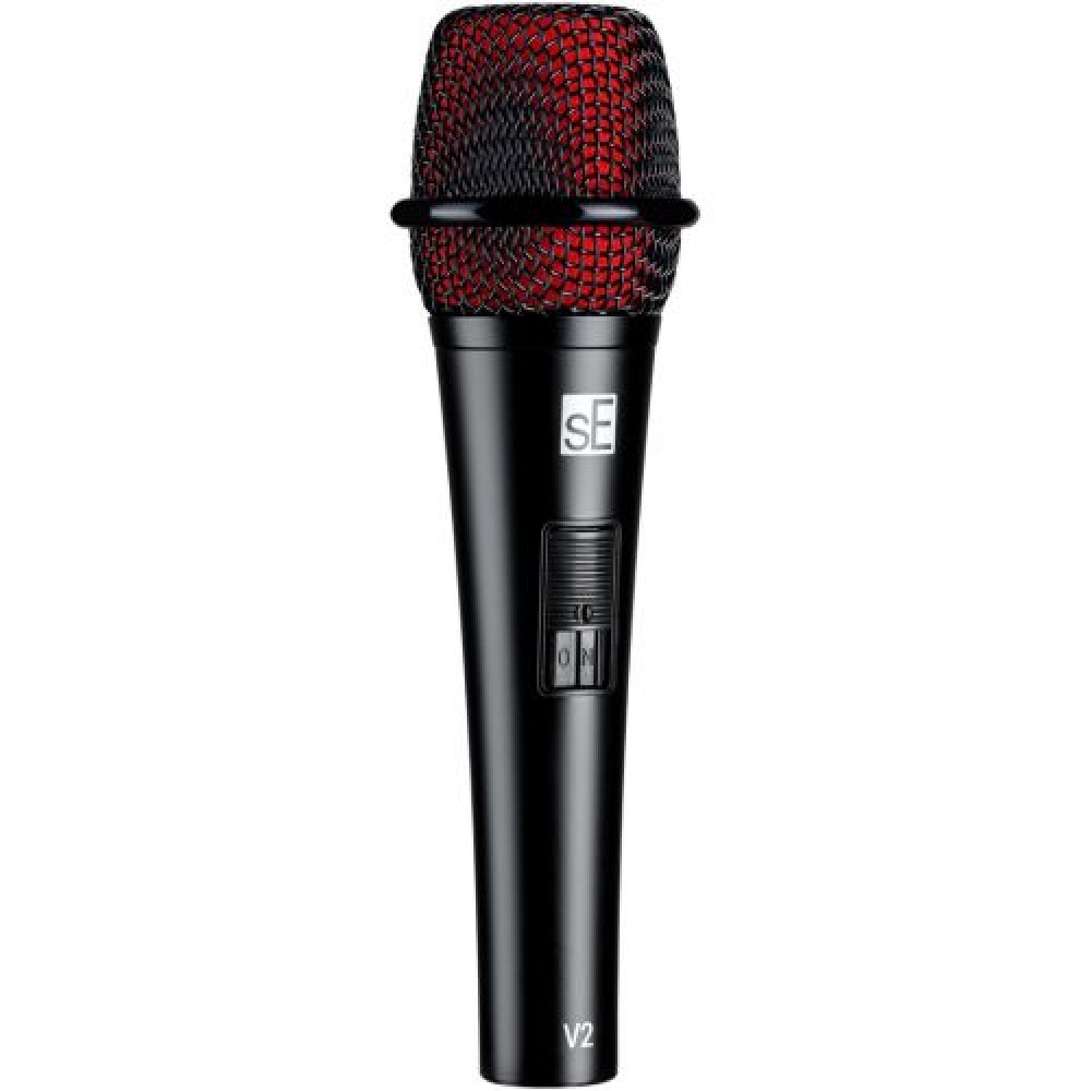 SE ELECTRONICS V2 Switch - MICROFONO DINAMICO ECONOMICO PER USO LIVE CON SWITCH ON/OFF