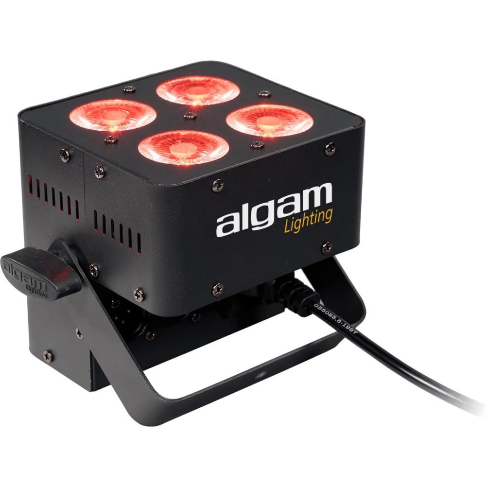 ALGAM LIGHTING PAR 410 Quad Proiettore Par - FARO A 4 LED RGBW DA 10 WATT