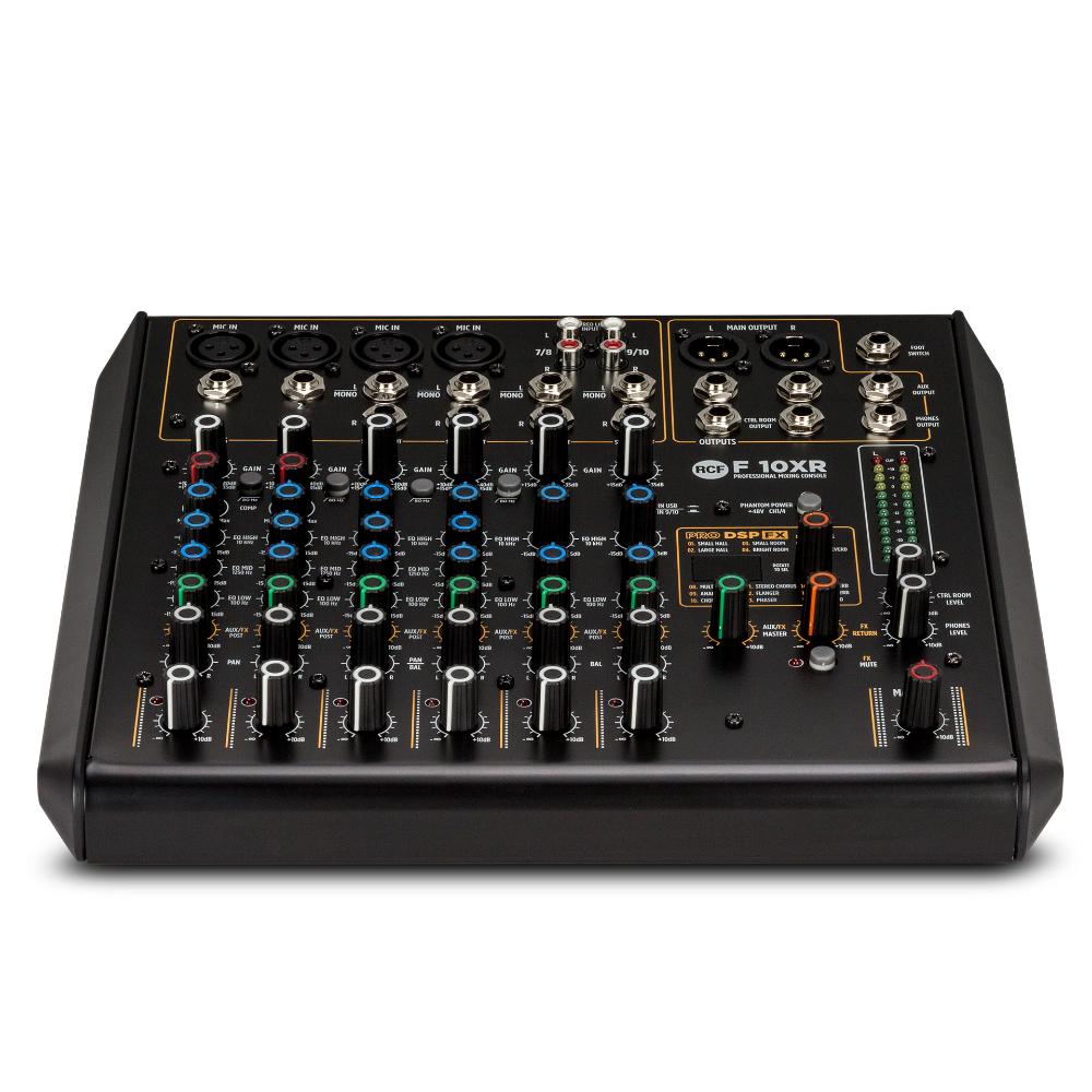RCF F10XR - MIXER 10 CANALI CON PROCESSORE EFFETTI INTEGRATI