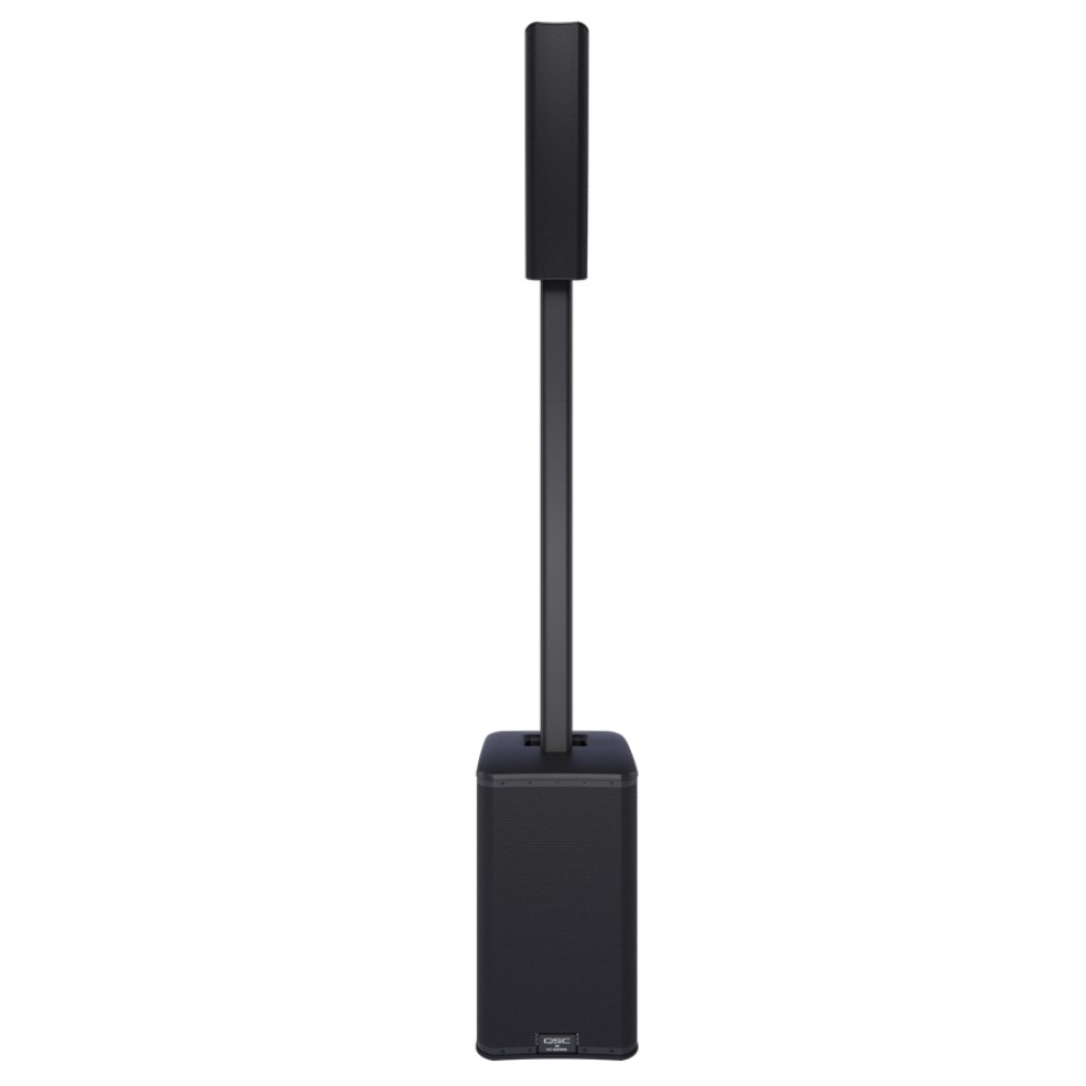 QSC KC12 BK -COPPIA- + COVER QSC - *EX-DEMO* DIFFUSORE ATTIVO A COLONNA DA 3000 WATT IN CLASSE D CON DSP COMPLETO DI COVER ORIGINALE