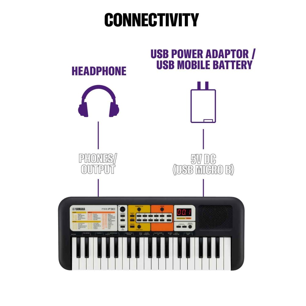 YAMAHA PSS F30 - TASTIERA PORTATILE 37 TASTI MINI