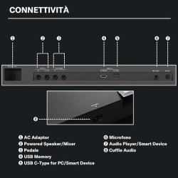 YAMAHA PSR SX620 - WORKSTATION ARRANGER A 61 TASTI CON GENERAZIONE AWM E DISPLAY A COLORI