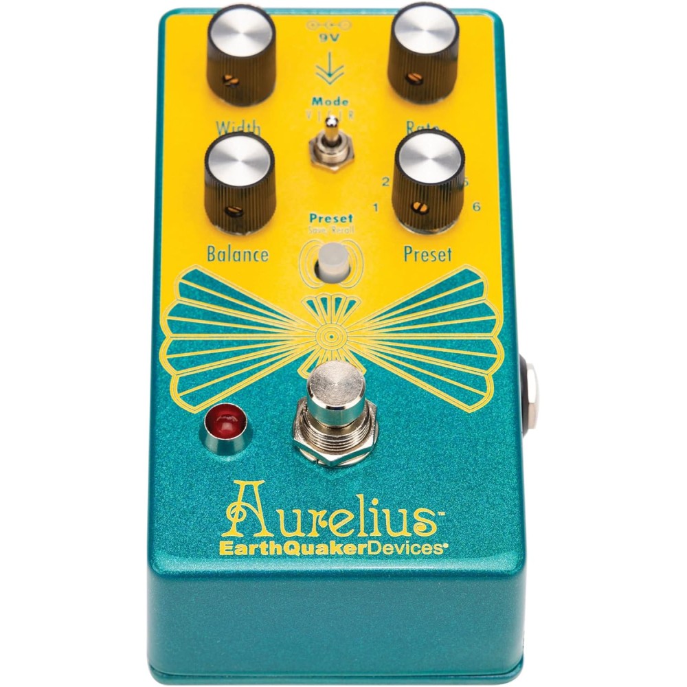 EARTHQUAKER DEVICES Aurelius Tri Voice Chorus - EFFETTO CHORUS / VIBRATO / ROTARY A PEDALE PER CHITARRA
