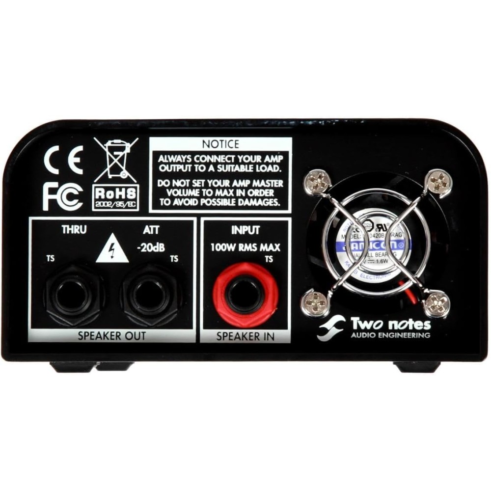 TWO NOTES Torpedo Captor 16 - ATTENUATORE DI POTENZA REATTIVO E DIRECT BOX 16 OHM