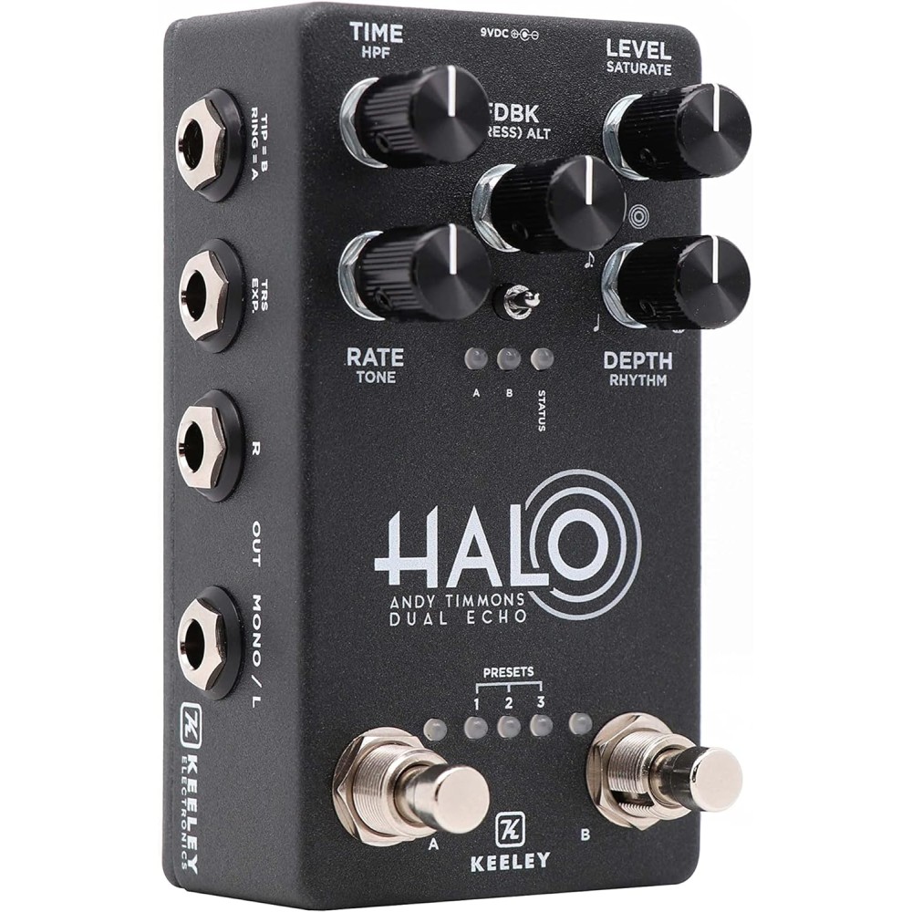 KEELEY Halo Delay Andy Timmons Signature - DOPPIO EFFETTO ECO A PEDALE PER CHITARRA