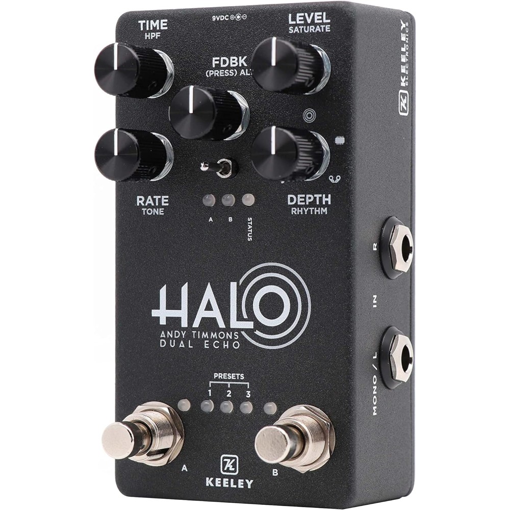 KEELEY Halo Delay Andy Timmons Signature - DOPPIO EFFETTO ECO A PEDALE PER CHITARRA