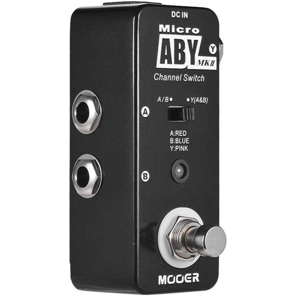 MOOER Micro ABY MKII - SELETTORE DI CANALE ABY A PEDALE