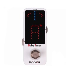 MOOER Baby Tuner - ACCORDATORE DIGITALE A PEDALE PER CHITARRA E BASSO