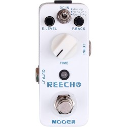 MOOER Reecho Digital Delay - EFFETTO DIGITAL DELAY A PEDALE PER CHITARRA