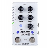 MOOER Groove Loop X2 - EFFETTO LOOPER E DRUM MACHINE A PEDALE PER CHITARRA