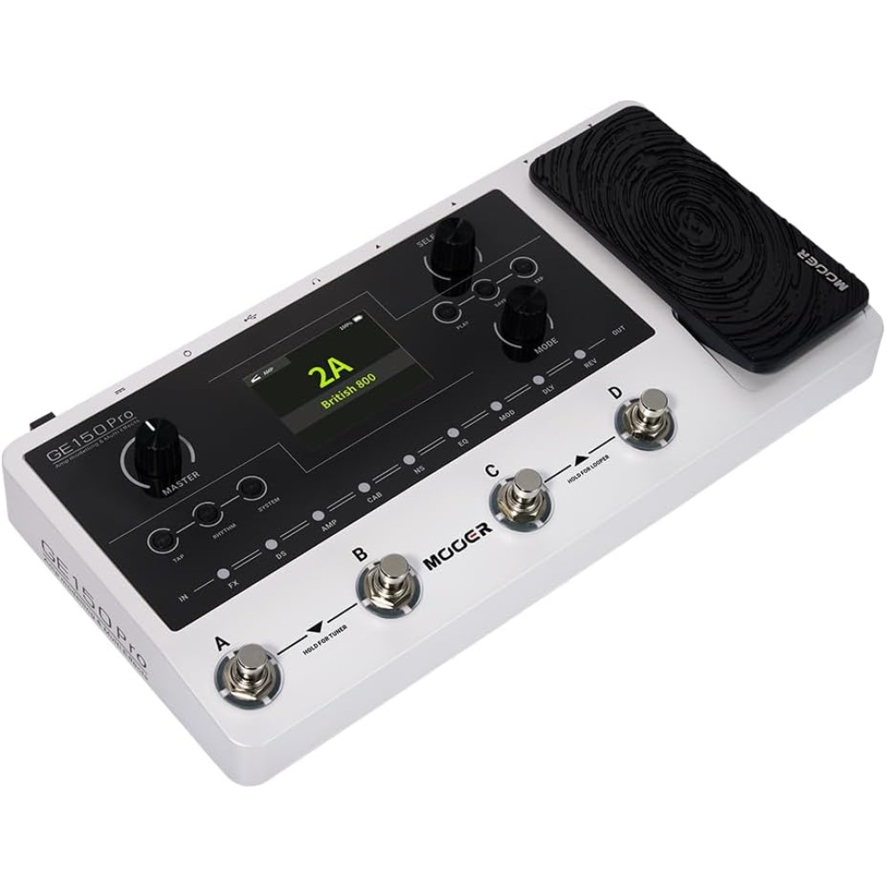 MOOER GE150 PRO - PEDALIERA MULTIEFFETTO PER CHITARRA ELETTRICA