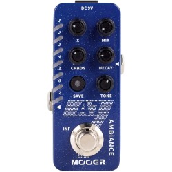 MOOER A7 Ambiance Reverb - EFFETTO RIVERBERO DIGITALE A PEDALE PER CHITARRA