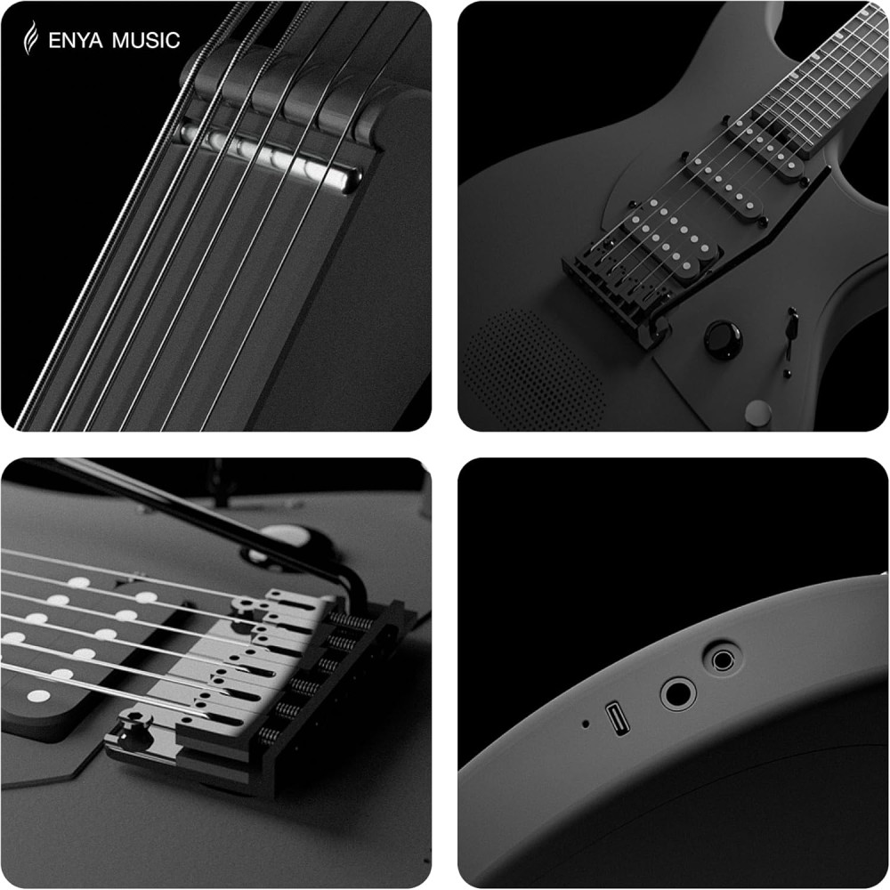 ENYA Inspire Black - CHITARRA ELETTRICA NERA