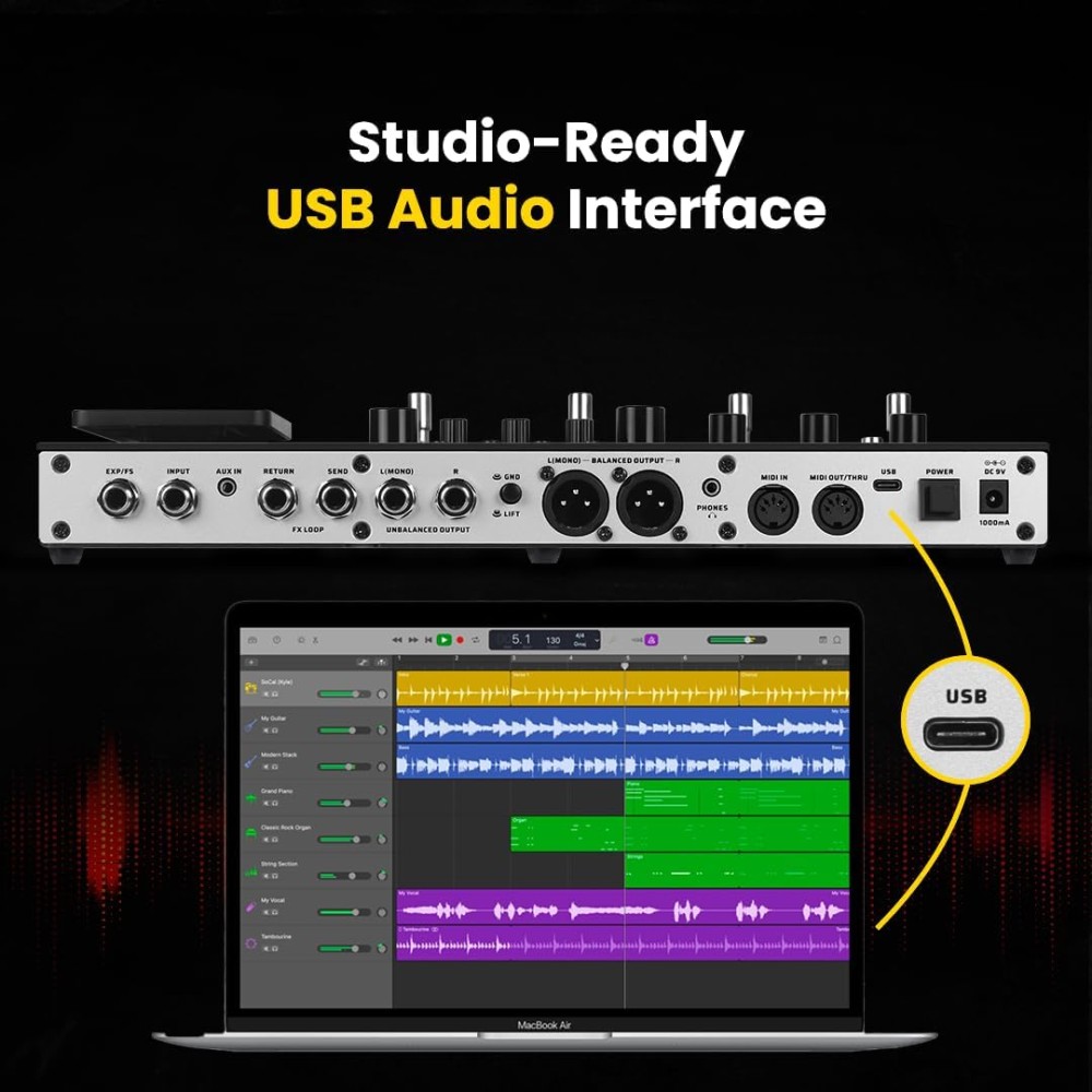 VALETON GP 200 - PROCESSORE MULTIEFFETTO PER CHITARRA