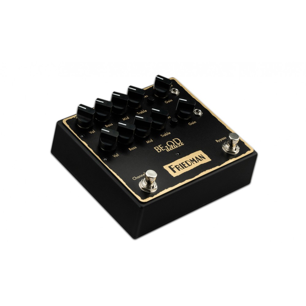 FRIEDMAN BE OD Deluxe Overdrive - EFFETTO OVERDRIVE A 2 CANALI PER CHITARRA