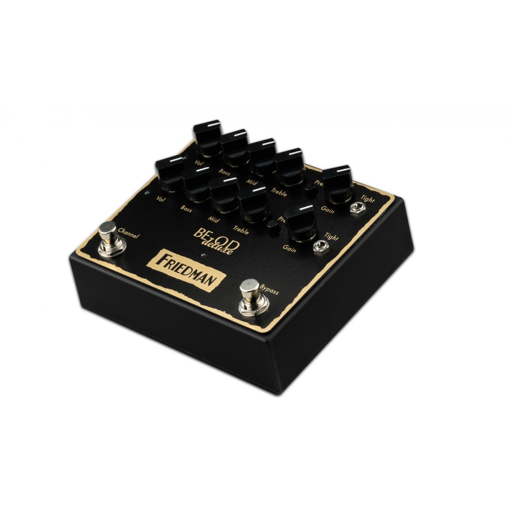 FRIEDMAN BE OD Deluxe Overdrive - EFFETTO OVERDRIVE A 2 CANALI PER CHITARRA