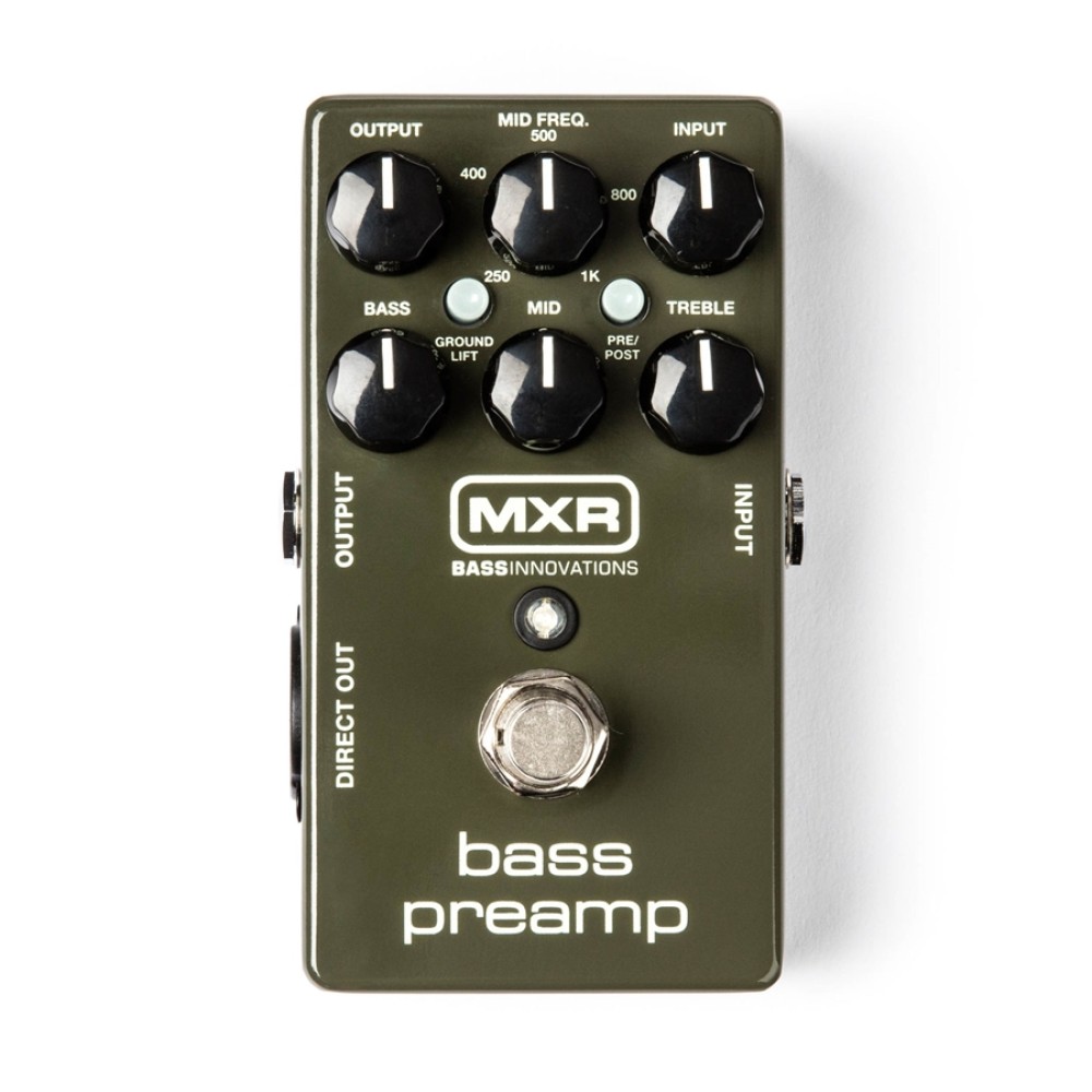 MXR M81 Bass Preamp - EFFETTO PREAMPLIFICATORE A PEDALE PER BASSO