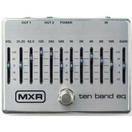 MXR M108S 10 Band Graphic EQ - EQUALIZZATORE GRAFICO 10 BANDE A PEDALE PER CHITARRA E BASSO