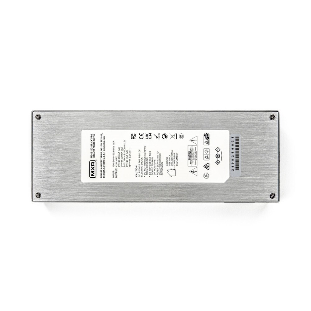 MXR M242 Iso brick Pro - ALIMENTATORE A 10 USCITE ISOLATE PER PEDALINI