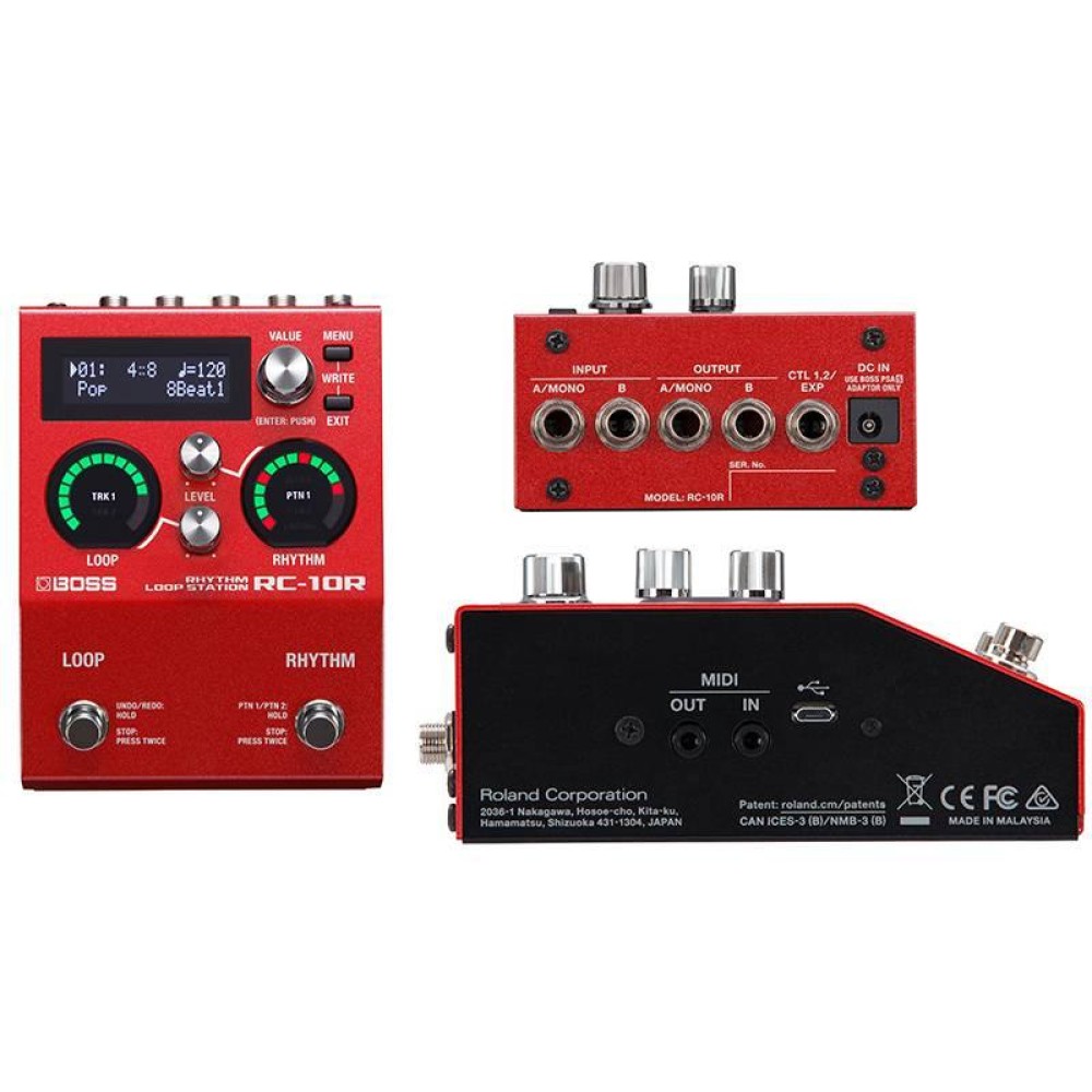 BOSS RC 10R Rhythm Loop Station - LOOP STATION STEREO CON DRUM MACHINE