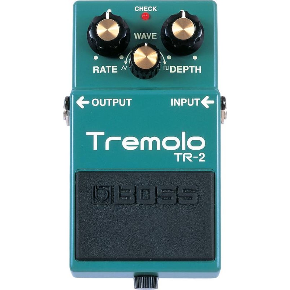 BOSS TR 2 Tremolo - EFFETTO TREMOLO VINTAGE A PEDALE PER CHITARRA