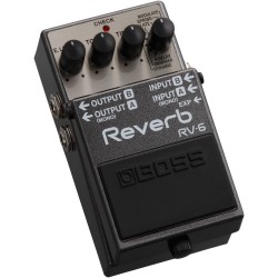 BOSS RV 6 Reverb - EFFETTO RIVERBERO DIGITALE A PEDALE PER CHITARRA