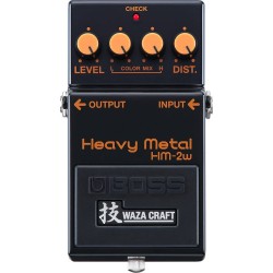 BOSS HM-2W Heavy Metal (Waza Craft) - EFFETTO DISTORSORE A PEDALE PER CHITARRA
