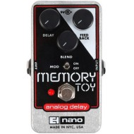 ELECTRO HARMONIX Memory Toy - EFFETTO DELAY ANALOGICO A PEDALE CON MODULAZIONE