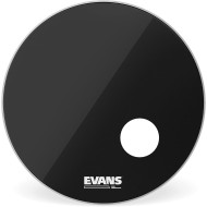 Evans BD22RB EQ3 22" Bass Drum Resonant - PELLE RISONANTE PER GRANCASSA 22" NERA CON FORO