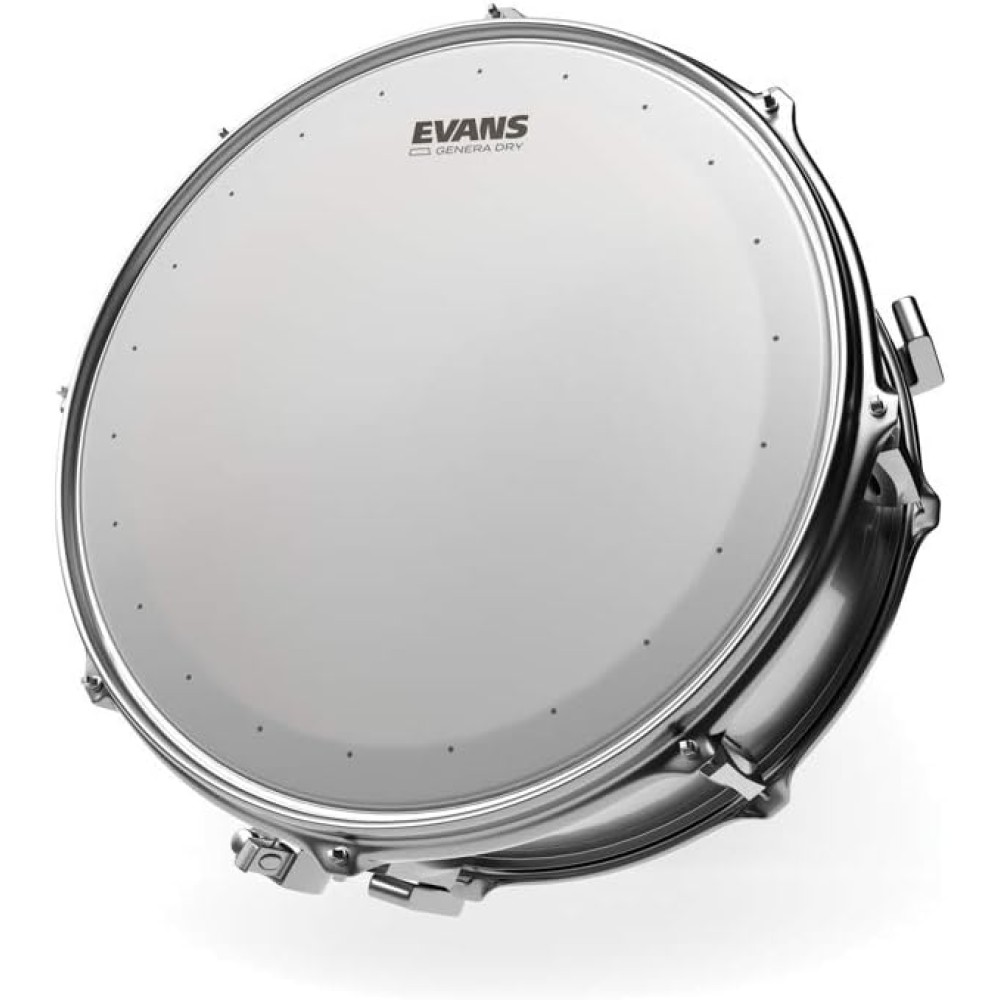 EVANS 14" B14DRY GENERA DRY Coated Snare - PELLE BATTENTE SABBIATA 14" PER RULLANTE
