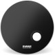 EVANS 22" EMAD Resonant Black BassDrum (BD22REMAD) - PELLE RISONANTE PER GRANCASSA 22" NERA