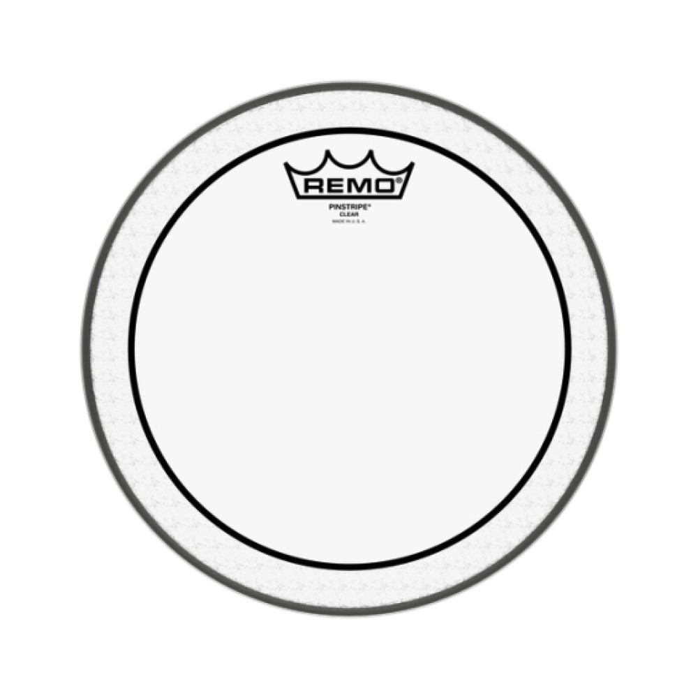 REMO PS-0310-00 PinStripe Clear 10" - PELLE BATTENTE TRASPARENTE PER TOM E RULLANTE 10"