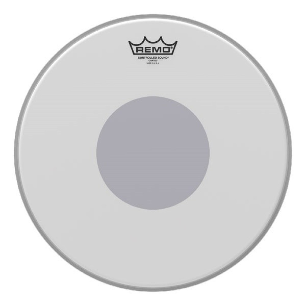 REMO CS 0114 10 Controlled Sound - PELLE SABBIATA CON DOT CENTRALE DA 14"