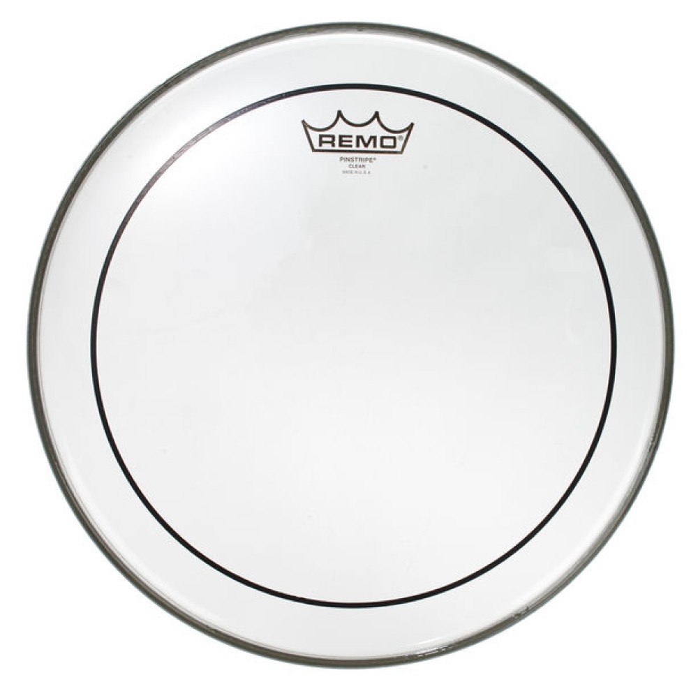 REMO PS-0314-00 PinStripe Clear 14" -  PELLE BATTENTE TRASPARENTE 14" PER TOM E RULLANTE