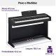 YAMAHA YDP 145 B Arius Black - PIANOFORTE DIGITALE 88 TASTI PESATI NERO