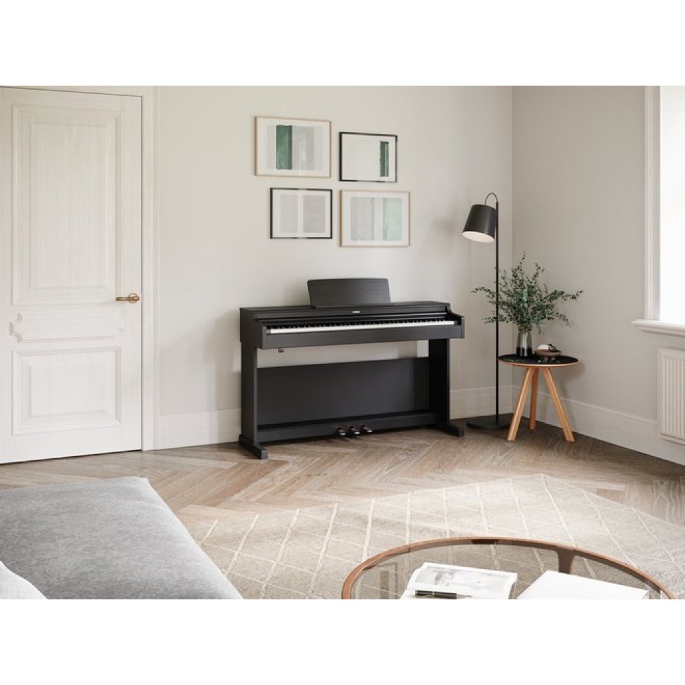 YAMAHA YDP S55 Black - PIANOFORTE DIGITALE 88 TASTI PESATI NERO