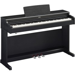 YAMAHA YDP 165 Arius Black - PIANOFORTE DIGITALE 88 TASTI NERO