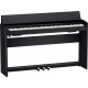 ROLAND F701 CB (Contemporary Black) - PIANOFORTE DIGITALE NERO