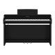 YAMAHA CLP 825B Black - PIANOFORTE DIGITALE 88 TASTI PESATI CLAVINOVA NERO