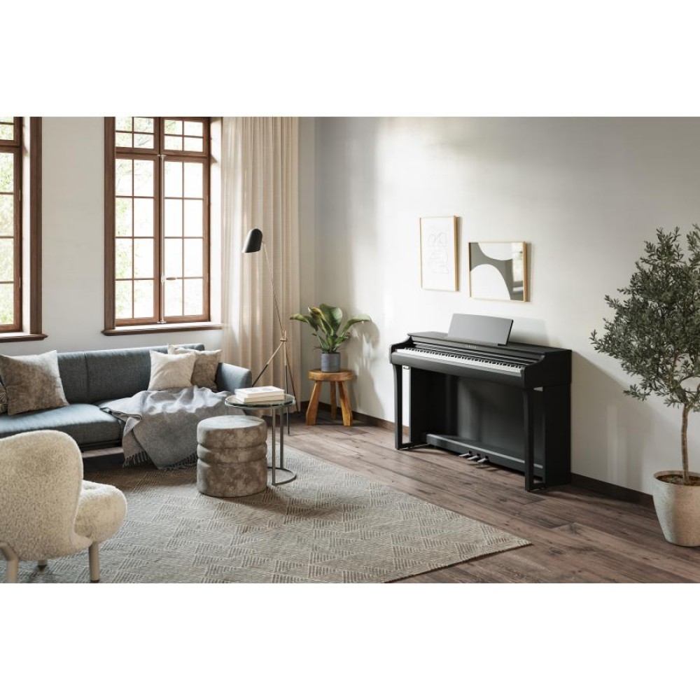 YAMAHA CLP 825B Black - PIANOFORTE DIGITALE 88 TASTI PESATI CLAVINOVA NERO