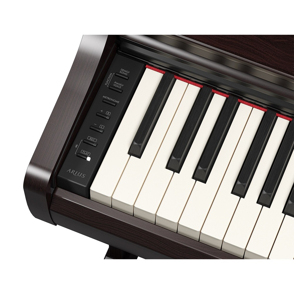 YAMAHA YDP 166R - PIANOFORTE DIGITALE CON TASTIERA GRANDTOUCH E CON CAMPIONAMENTO YAMAHA CFX COLORE ROSEWOOD