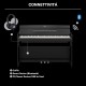 YAMAHA YDP S36B Black - PIANOFORTE DIGITALE CON TASTIERA GHS E FINITURA SATINATA