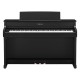YAMAHA CLP 845B Black - PIANOFORTE DIGITALE 88 TASTI CLAVINOVA NERO