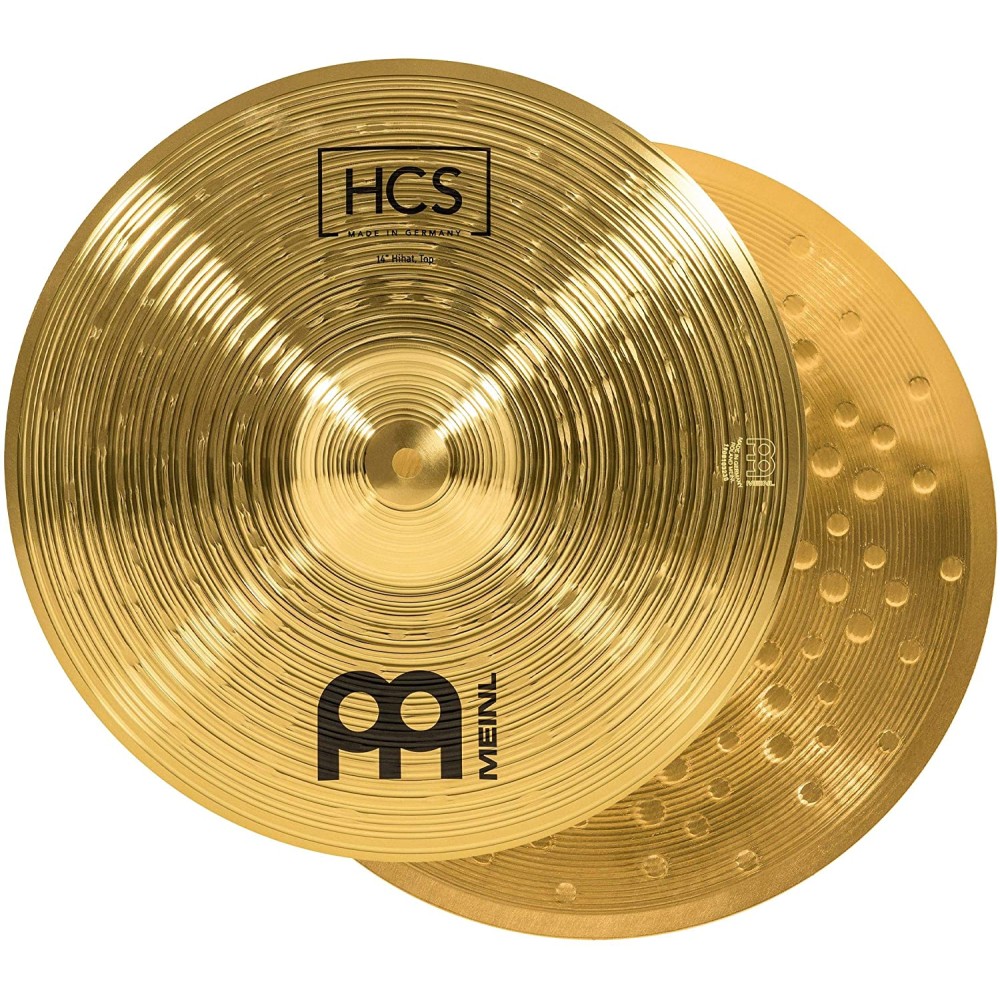MEINL HCS14H - COPPIA PIATTI CHARLESTON 14" PER BATTERIA