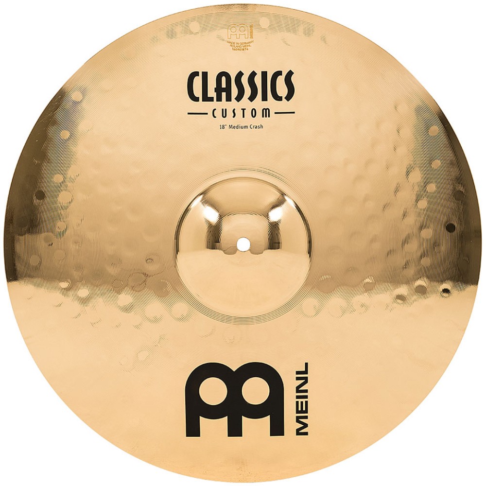 MEINL CC18MC B 18" CLASSICS CUSTOM MEDIUM CRASH - PIATTO CRASH DA 18"