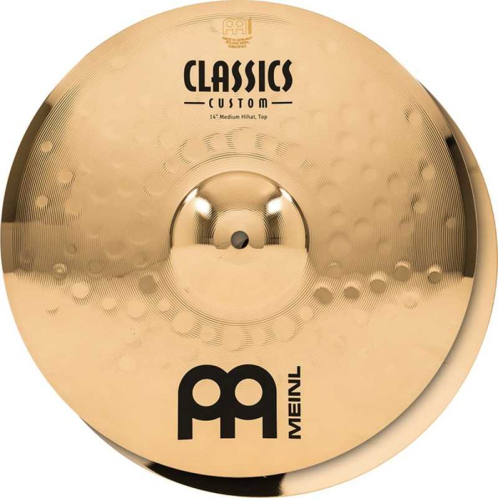 MEINL CC14MH B 14" CLASSICS MEDIUM HI HAT - PIATTI HI HAT DA 14"